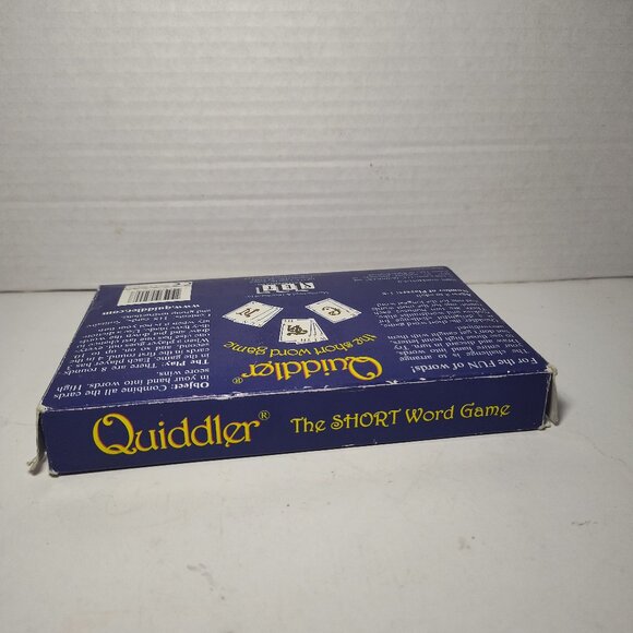 Quiddler Card Game; For The Fun Of Words The Short Word Game 100% COMPLETE - Picture 5 of 7